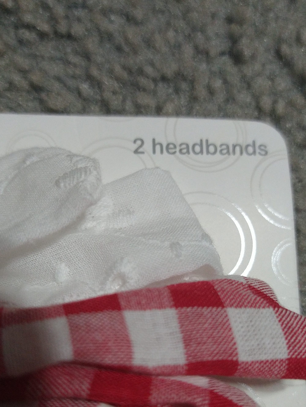 Wonder Nation Girls Headbands - Set Of 2 - Brand New - Picture 4 of 7